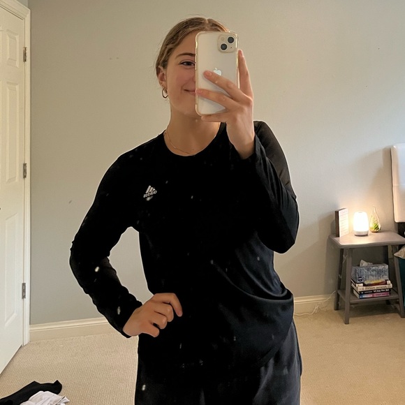 ADIDAS black long sleeve - Picture 1 of 1